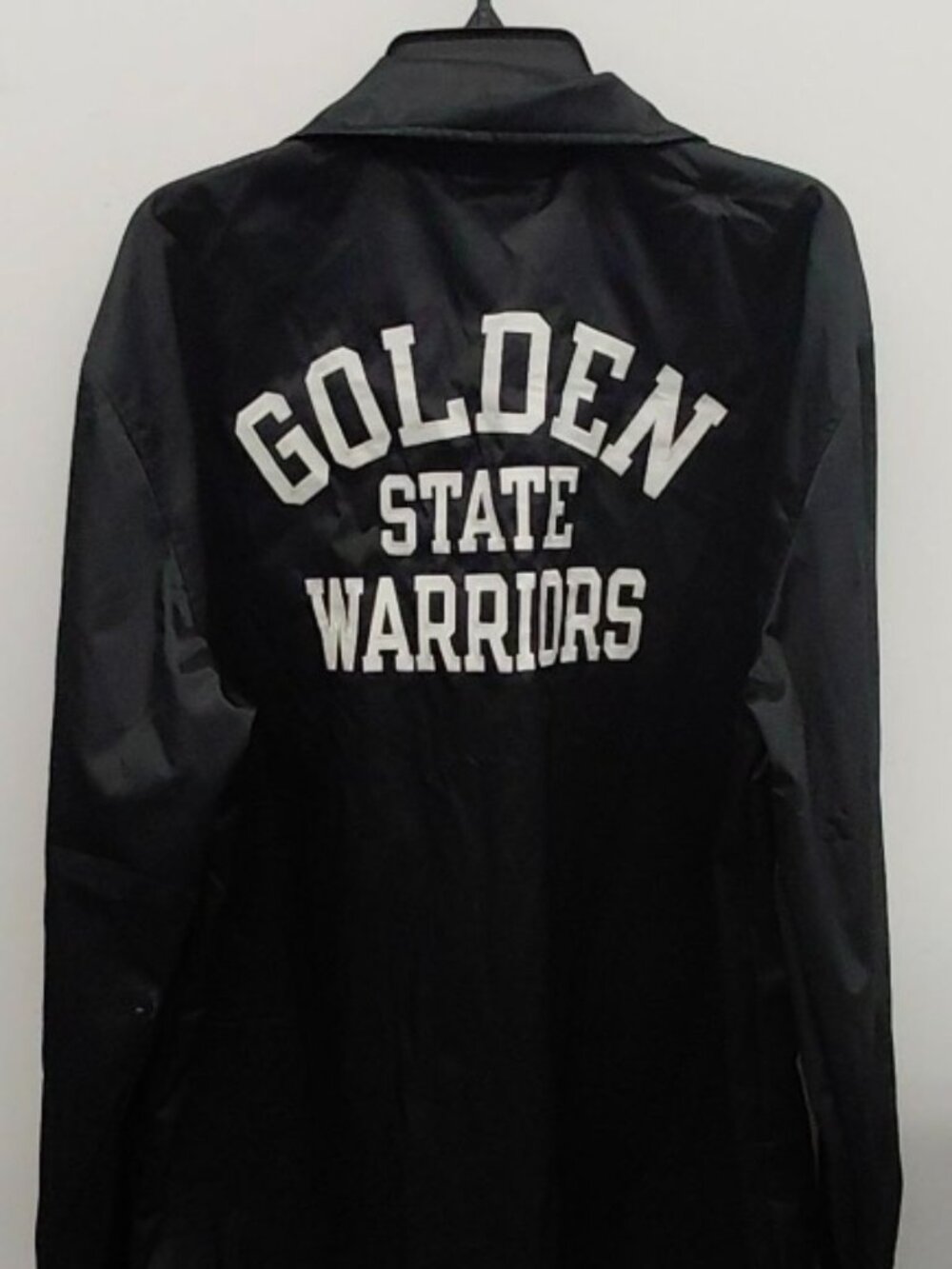 Golden State Warriors Coaches Style Windbreaker Jacket from Mitchell & Ness NWOT